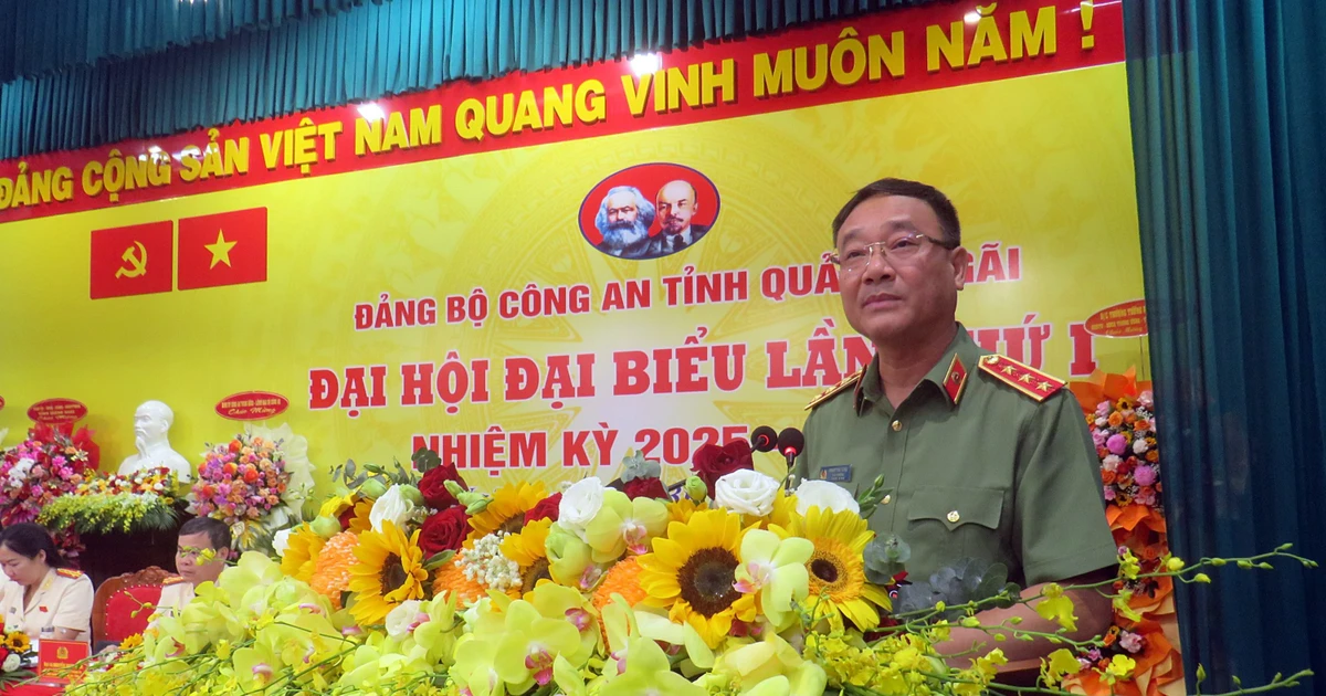 Giám đốc Công an Quảng Ngãi làm Bí thư Đảng ủy Công an tỉnh