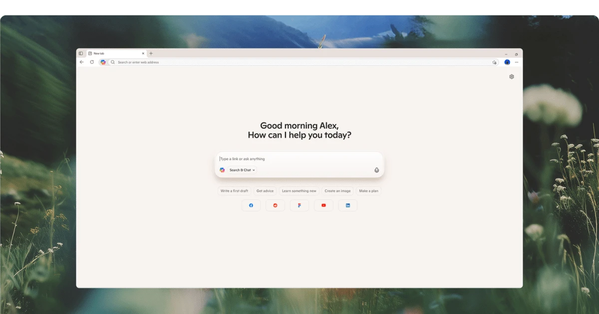 Microsoft giới thiệu trợ lý AI Copilot Mode cho trình duyệt Edge