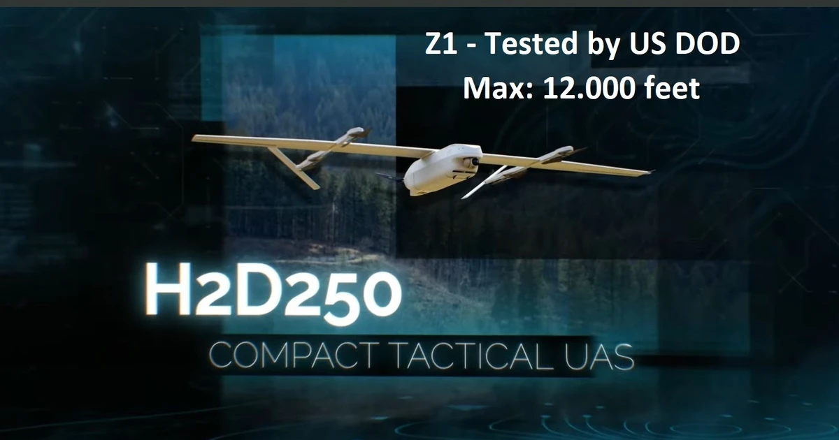 View - UAV chạy hydro Z1 của Mỹ lập kỷ lục với trần bay mới | Báo Tri thức và Cuộc sống - TIN TỨC PHỔ BIẾN KIẾN THỨC 24H