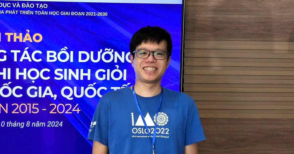 View - Thầy giáo Việt có đề vào IMO: Giá trị nằm ở khoảnh khắc người giải 'bừng sáng' | Báo Tri thức và Cuộc sống - TIN TỨC PHỔ BIẾN KIẾN THỨC 24H