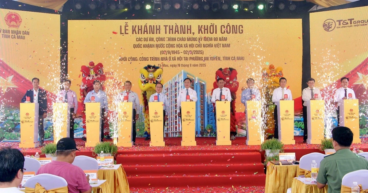 View - T&T Group khởi công công trình nhà ở xã hội tại Cà Mau | Báo Tri thức và Cuộc sống - TIN TỨC PHỔ BIẾN KIẾN THỨC 24H