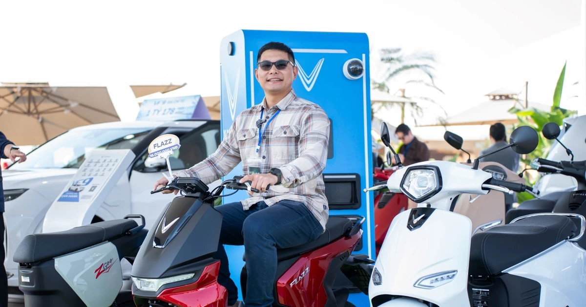 View - VinFast Flazz: Thiết kế chất, dễ vận hành với 2 pin, lựa chọn xứng đáng | Báo Tri thức và Cuộc sống - TIN TỨC PHỔ BIẾN KIẾN THỨC 24H