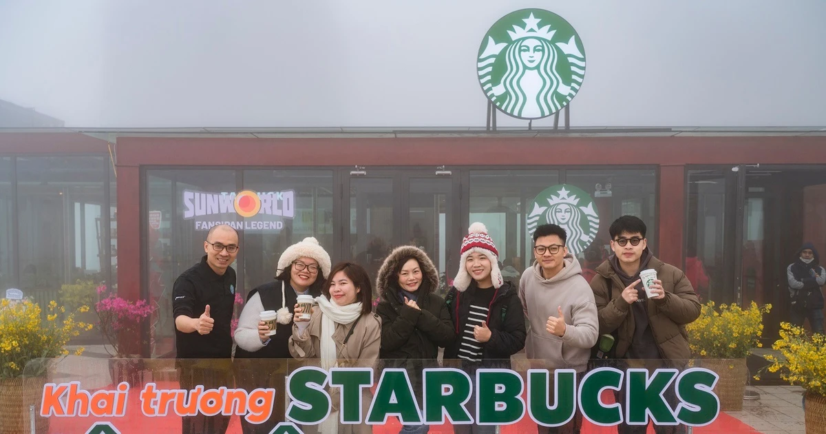 Gallery - Khai trương cửa hàng Starbucks Fansipan đạt kỷ lục cao nhất châu Á | Báo Tri thức và Cuộc sống - TIN TỨC PHỔ BIẾN KIẾN THỨC 24H
