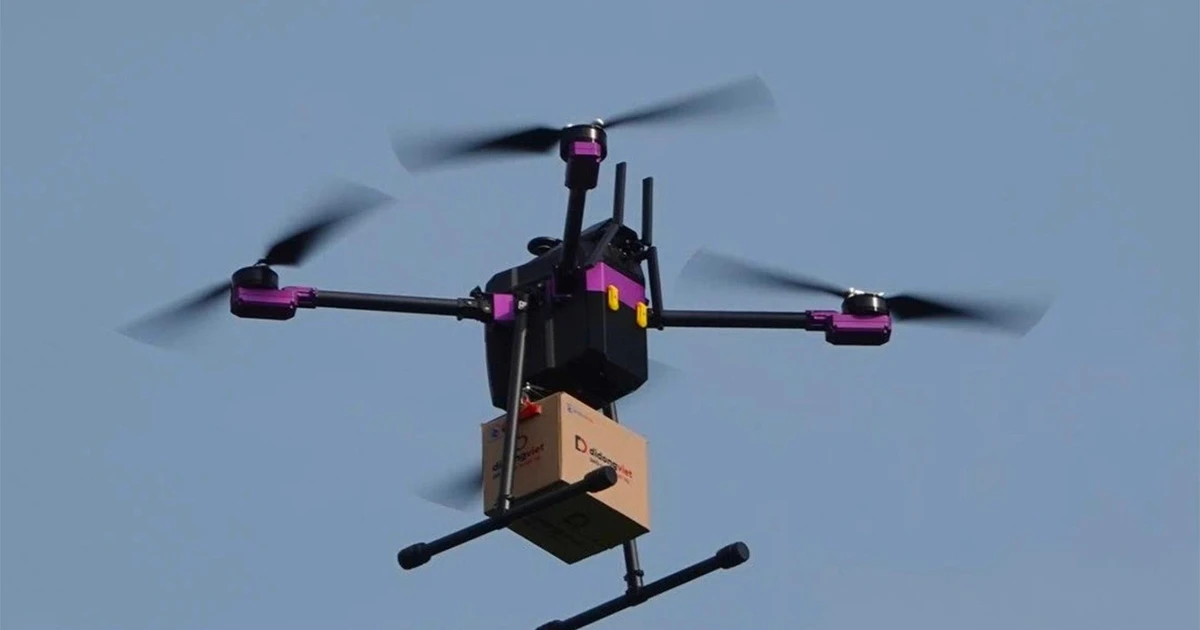 View - Thành phố đầu tiên Việt Nam có giao hàng bằng drone từ tháng 3 | Báo Tri thức và Cuộc sống - TIN TỨC PHỔ BIẾN KIẾN THỨC 24H