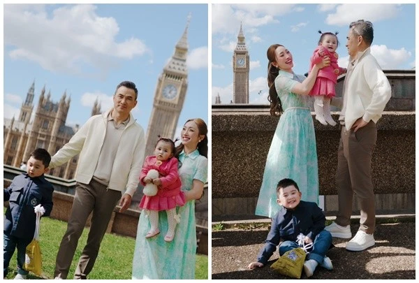 View - Ảnh đẹp như tranh vẽ của vợ chồng Chi Bảo bên hai con ở Anh | Báo Tri thức và Cuộc sống - TIN TỨC PHỔ BIẾN KIẾN THỨC 24H