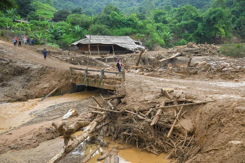 Điện Biên, Sơn La đối mặt nguy cơ lũ quét, sạt lở đất