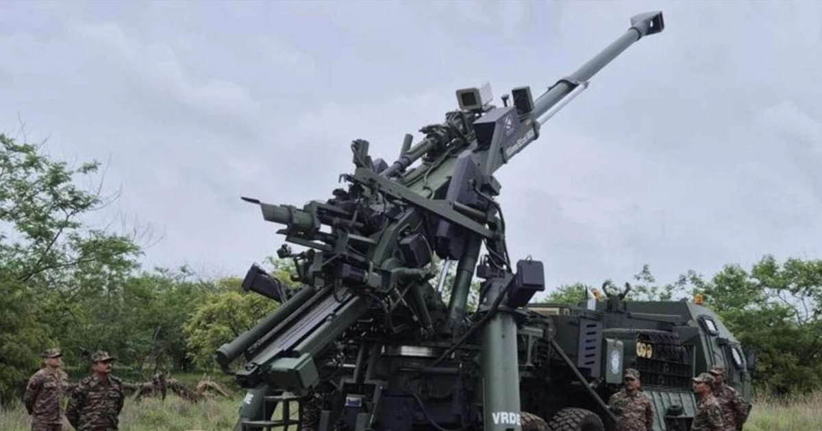 View - Ấn Độ thử nghiệm pháo tự hành 155mm vừa bắn vừa chạy | Báo Tri thức và Cuộc sống - TIN TỨC PHỔ BIẾN KIẾN THỨC 24H