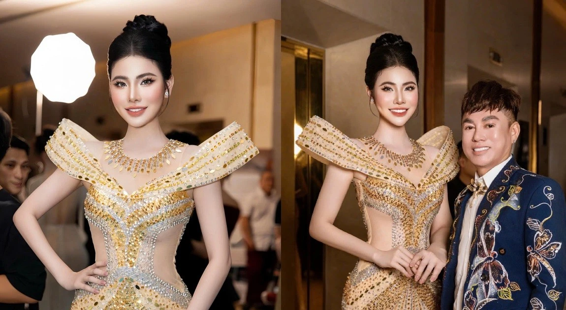 View - Á hậu Lê Kim Khỏe mặc gợi cảm khoe vẻ đẹp lộng lẫy | Báo Tri thức và Cuộc sống - TIN TỨC PHỔ BIẾN KIẾN THỨC 24H