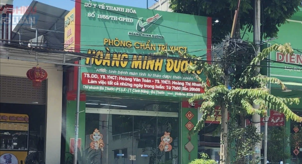 Phòng chẩn trị y học cổ truyền Hoàng Minh Đường bị xử phạt 82 triệu