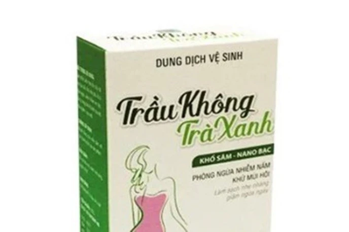 Lô sản phẩm Dung dịch vệ sinh Trầu không trà xanh bị thu hồi trên toàn quốc