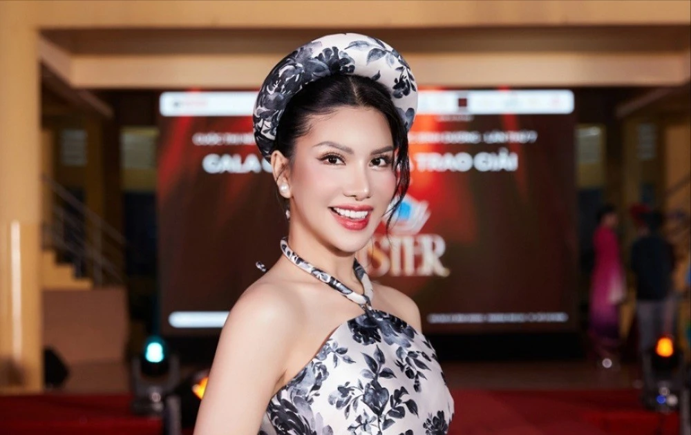 View - Hoa hậu Loan Vương đẹp nền nã với áo dài cách tân | Báo Tri thức và Cuộc sống - TIN TỨC PHỔ BIẾN KIẾN THỨC 24H