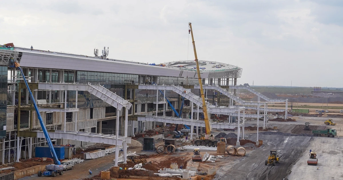 View - Cận cảnh "siêu" nhà ga 35.000 tỷ đồng lớn nhất Việt Nam | Báo Tri thức và Cuộc sống - TIN TỨC PHỔ BIẾN KIẾN THỨC 24H