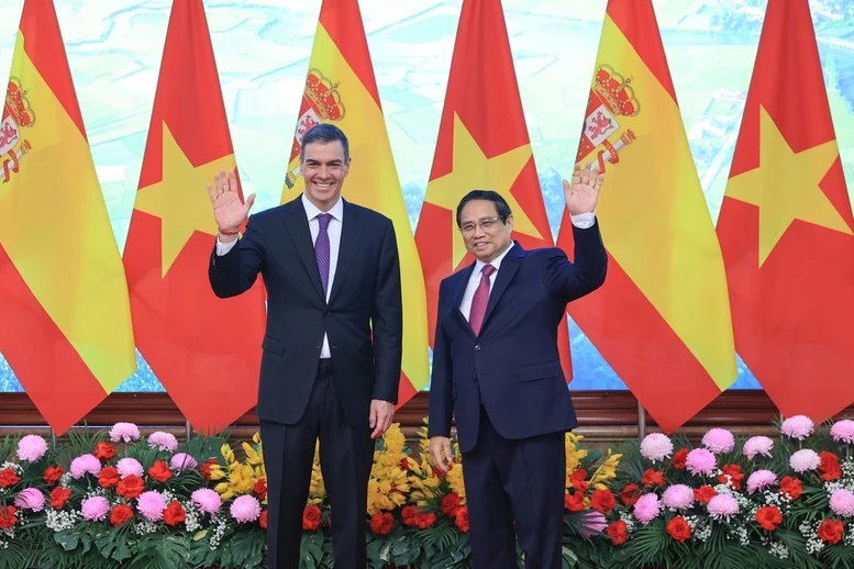 View -  Tuyên bố chung kết quả chuyến thăm của Thủ tướng Pedro Sánchez | Báo Tri thức và Cuộc sống - TIN TỨC PHỔ BIẾN KIẾN THỨC 24H
