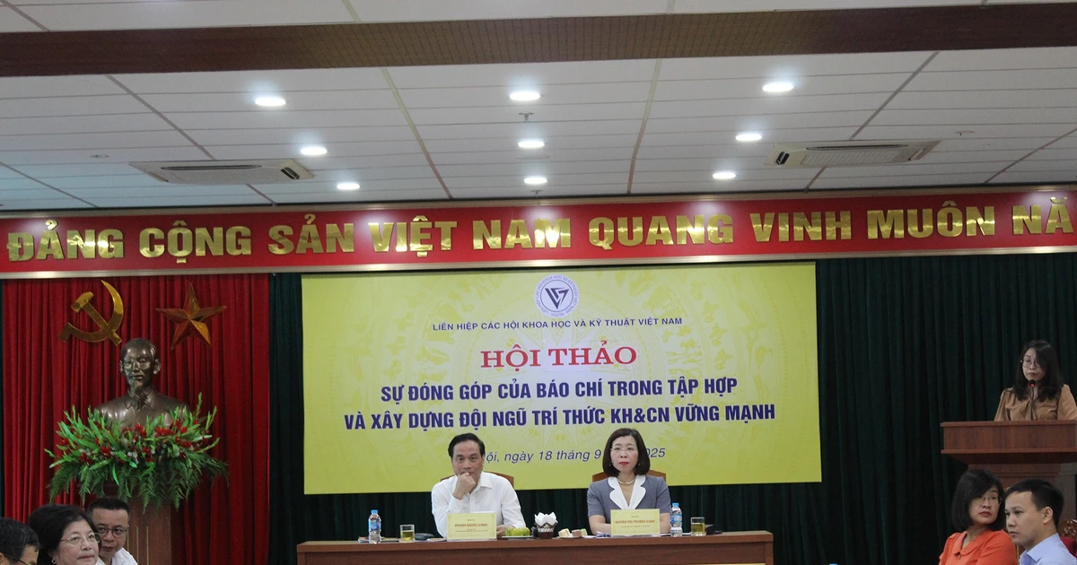 View - Báo chí VUSTA đang trở thành “diễn đàn khoa học – xã hội rộng mở” | Báo Tri thức và Cuộc sống - TIN TỨC PHỔ BIẾN KIẾN THỨC 24H