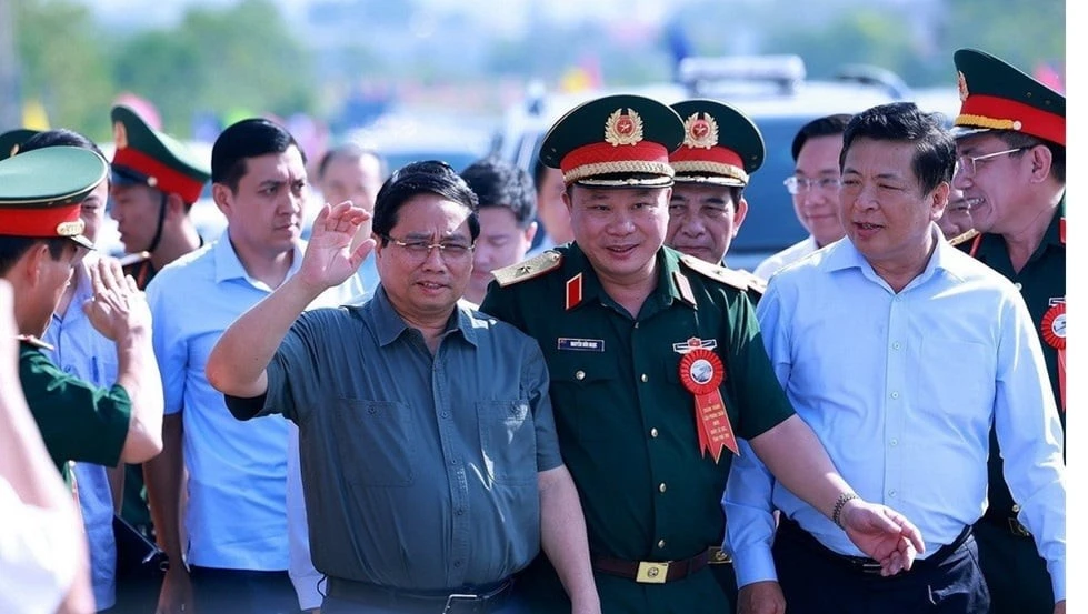 Thủ tướng Phạm Minh Chính dự Lễ khánh thành cầu Phong Châu mới