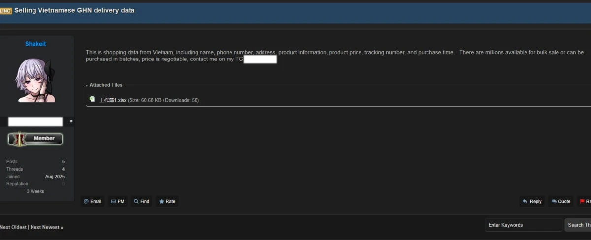 Sapo làm lộ thông tin khách hàng, tin tặc rao bán tràn lan
