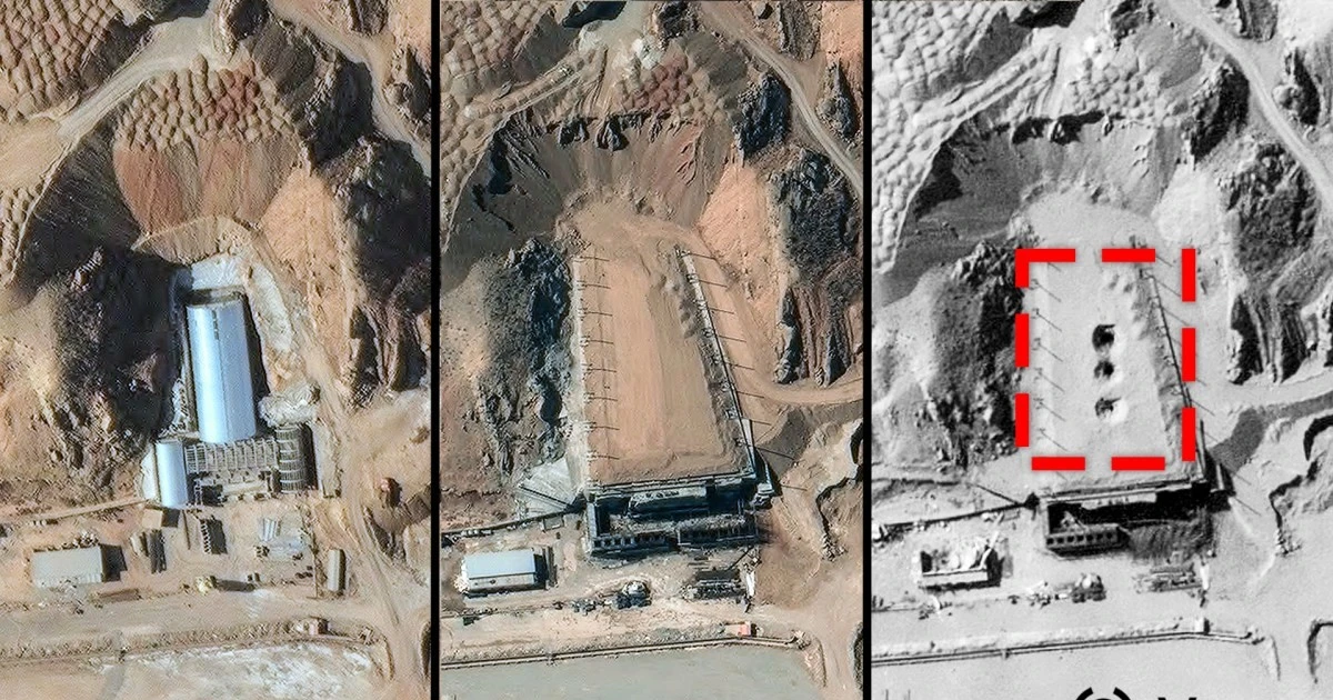 Gallery - Ảnh vệ tinh cho thấy thêm cơ sở hạt nhân Iran bị tấn công | Báo Tri thức và Cuộc sống - TIN TỨC PHỔ BIẾN KIẾN THỨC 24H