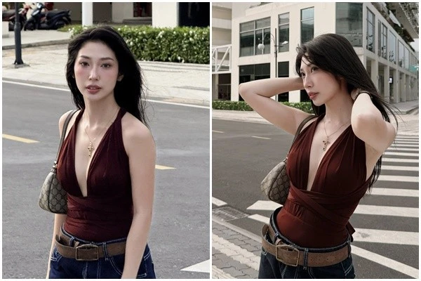 View - Khổng Tú Quỳnh diện áo xẻ sâu khoe dáng gợi cảm khi dạo phố | Báo Tri thức và Cuộc sống - TIN TỨC PHỔ BIẾN KIẾN THỨC 24H