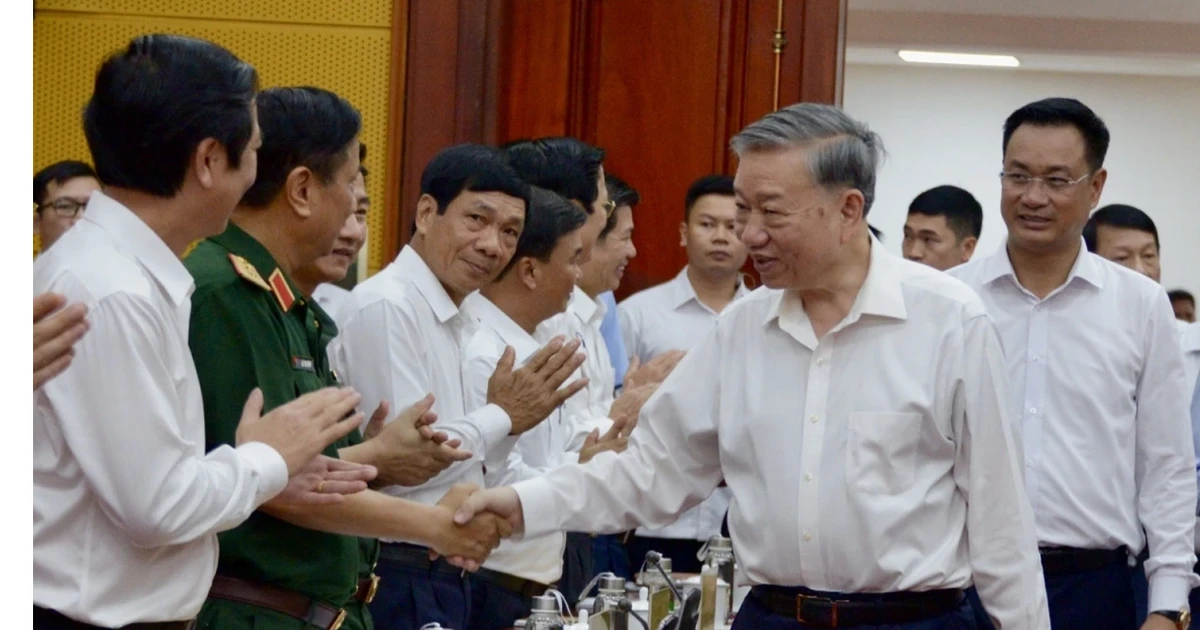 View - Tổng Bí thư Tô Lâm làm việc với 2 tỉnh Quảng Bình, Quảng Trị | Báo Tri thức và Cuộc sống - TIN TỨC PHỔ BIẾN KIẾN THỨC 24H