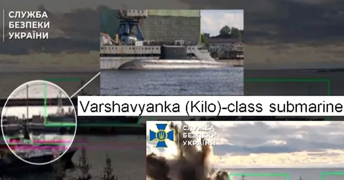 View - Ukraine tập kích bất ngờ, Nga mất thêm tàu ngầm? | Báo Tri thức và Cuộc sống - TIN TỨC PHỔ BIẾN KIẾN THỨC 24H