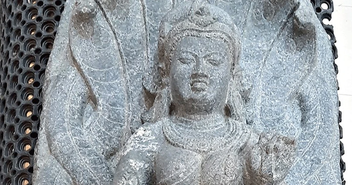 Phát hiện sửng sốt tượng nữ thần rắn Nag Devi 1.300 năm