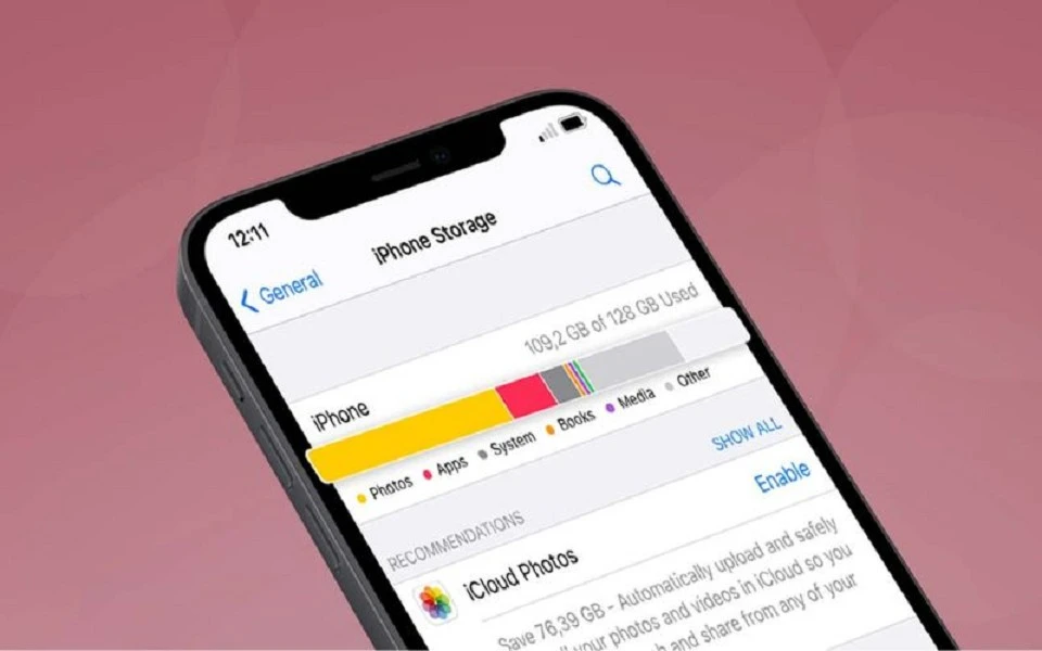 5 mẹo giải phóng bộ nhớ điện thoại cực nhanh không cần xóa app