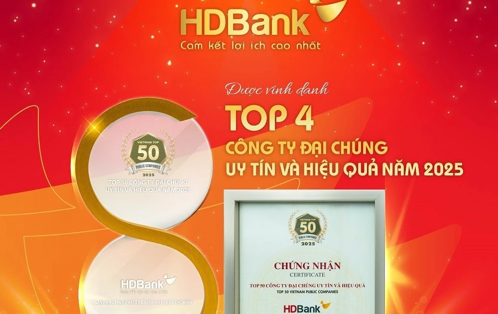 View - HDBank giữ vị trí thứ 3 Top ngân hàng niêm yết uy tín và hiệu quả nhất Việt Nam | Báo Tri thức và Cuộc sống - TIN TỨC PHỔ BIẾN KIẾN THỨC 24H