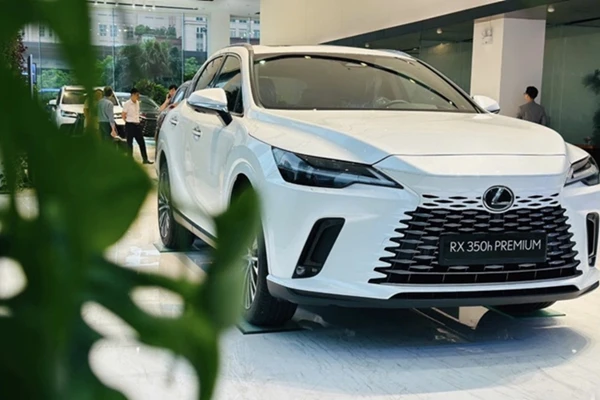 Cận cảnh Lexus RX 350h 2025 chào bán từ 3,5 tỷ đồng