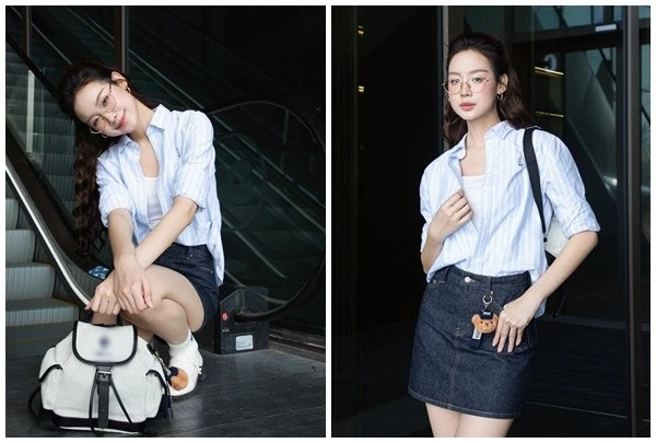 Gallery - Hoa hậu Bảo Ngọc khoe vẻ trong trẻo, trẻ trung như nữ sinh | Báo Tri thức và Cuộc sống - TIN TỨC PHỔ BIẾN KIẾN THỨC 24H