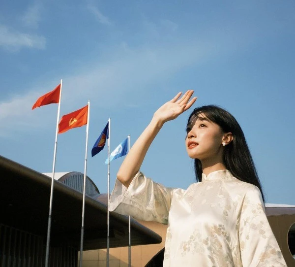 View - 9 góc check-in lý tưởng cho du khách tại Triển lãm Thành tựu đất nước | Báo Tri thức và Cuộc sống - TIN TỨC PHỔ BIẾN KIẾN THỨC 24H