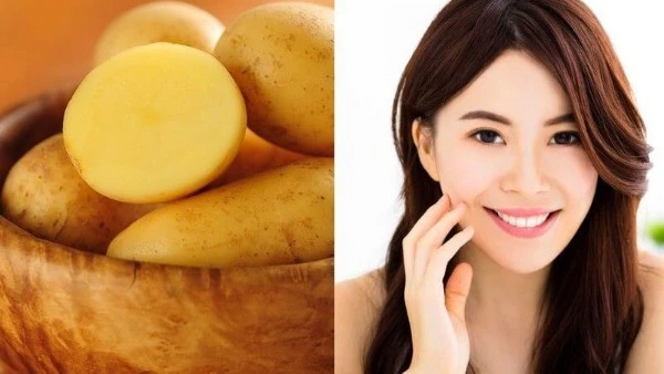 Làn da trắng hồng, mịn màng nhờ mặt nạ khoai tây đơn giản dễ thực hiện