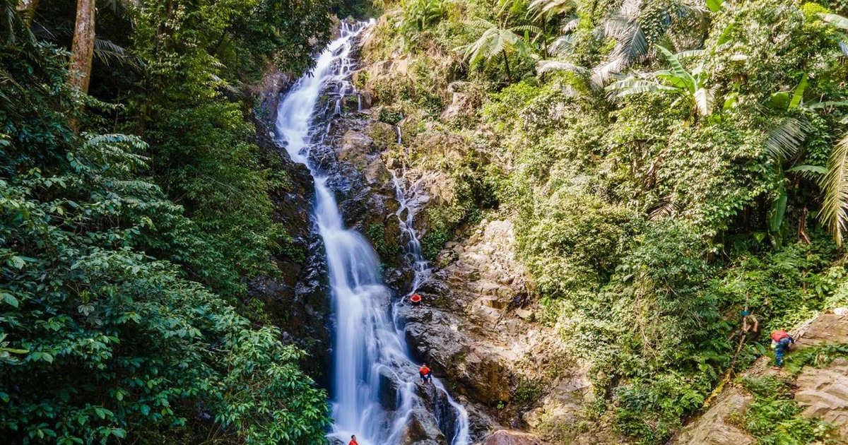 View - Thác Dương Cầm hoang sơ giữa rừng sâu hút khách trekking hè | Báo Tri thức và Cuộc sống - TIN TỨC PHỔ BIẾN KIẾN THỨC 24H