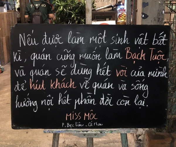 View - Quán cà phê miền Tây gây sốt với bảng thông báo siêu lầy | Báo Tri thức và Cuộc sống - TIN TỨC PHỔ BIẾN KIẾN THỨC 24H