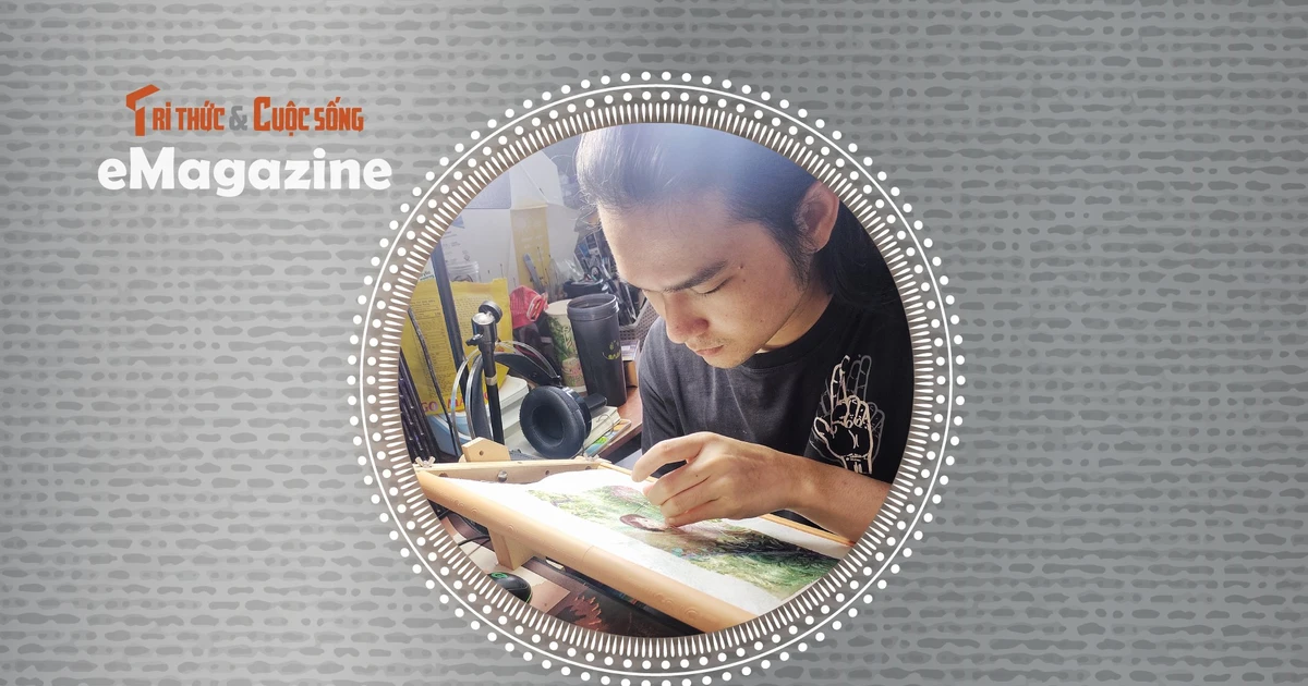 Gallery - Rời văn phòng, chàng trai 10x theo nghề thêu tay và hành trình vượt định kiến | Báo Tri thức và Cuộc sống - TIN TỨC PHỔ BIẾN KIẾN THỨC 24H