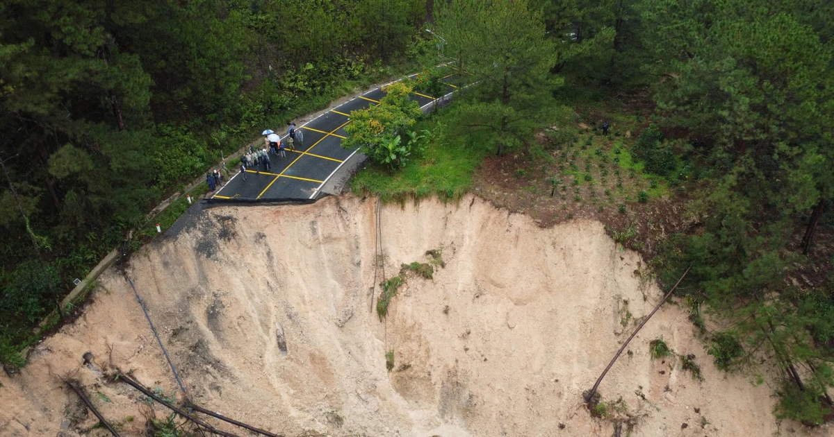 View - Cận cảnh đèo Mimosa đứt gãy mở rộng, hiện trường ngổn ngang | Báo Tri thức và Cuộc sống - TIN TỨC PHỔ BIẾN KIẾN THỨC 24H