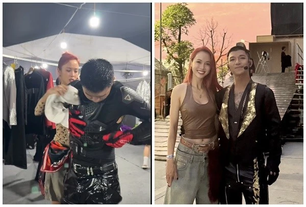 View - Vũ Ngọc Anh chăm sóc chồng ở hậu trường concert "Anh trai" | Báo Tri thức và Cuộc sống - TIN TỨC PHỔ BIẾN KIẾN THỨC 24H