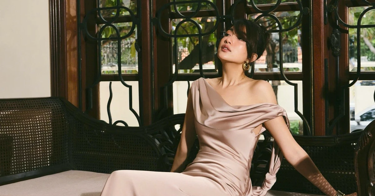 View - Á hậu Lệ Hằng khoe vóc dáng sang trọng, quý phái trong thời trang lụa | Báo Tri thức và Cuộc sống - TIN TỨC PHỔ BIẾN KIẾN THỨC 24H