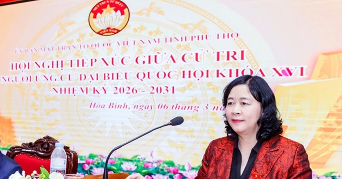 View - Bà Bùi Thị Minh Hoài nhấn mạnh quan điểm "dân là gốc” | Báo Tri thức và Cuộc sống - TIN TỨC PHỔ BIẾN KIẾN THỨC 24H