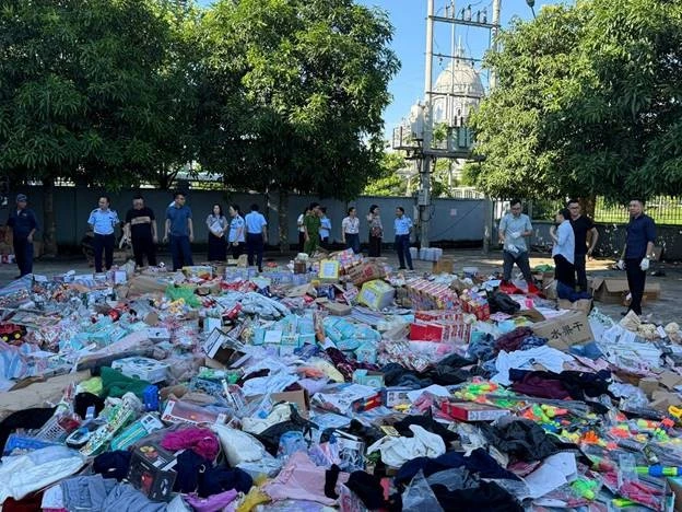 Hơn 24.600 sản phẩm vi phạm bị tiêu hủy tại Ninh Bình