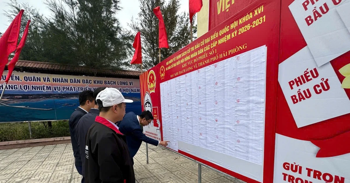 Gallery - Đặc khu Bạch Long Vĩ sẵn sàng cho ngày bầu cử sớm | Báo Tri thức và Cuộc sống - TIN TỨC PHỔ BIẾN KIẾN THỨC 24H