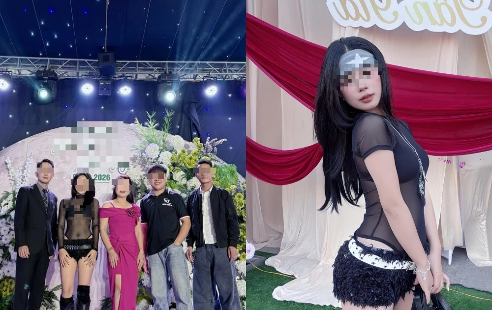 Gallery - Ăn mặc phản cảm đi ăn cưới, cô gái khiến netizen 'nóng mắt' | Báo Tri thức và Cuộc sống - TIN TỨC PHỔ BIẾN KIẾN THỨC 24H