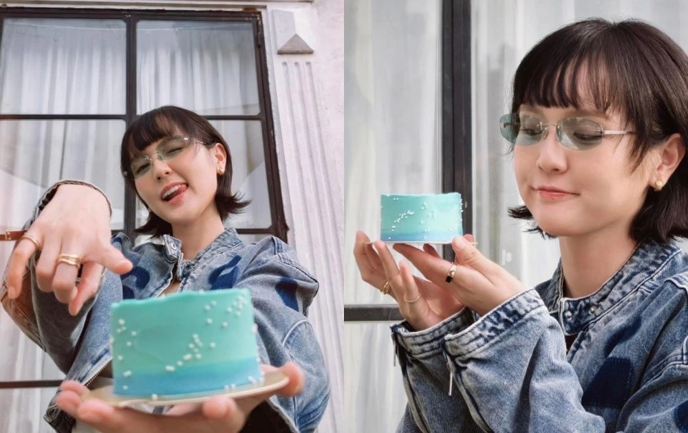 View - Hải Tú đón tuổi mới với phong cách nổi bật bên chiếc bánh kem 'màu xanh' | Báo Tri thức và Cuộc sống - TIN TỨC PHỔ BIẾN KIẾN THỨC 24H