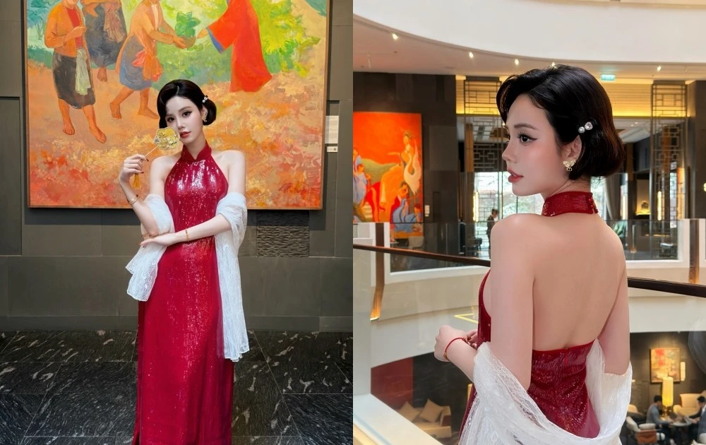 View - Chu Mạc Thúy Quỳnh diện áo dài cách tân mềm mại, quyến rũ | Báo Tri thức và Cuộc sống - TIN TỨC PHỔ BIẾN KIẾN THỨC 24H