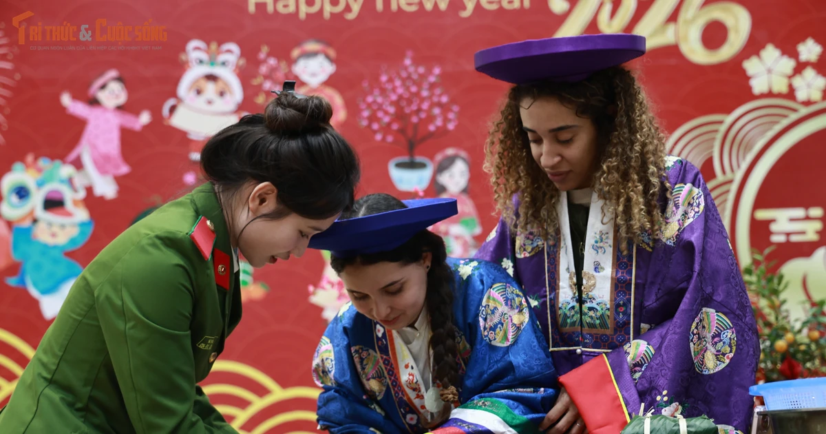 Gallery - Sinh viên Cuba chung vui Tết Việt tại Học viện Cảnh sát | Báo Tri thức và Cuộc sống - TIN TỨC PHỔ BIẾN KIẾN THỨC 24H