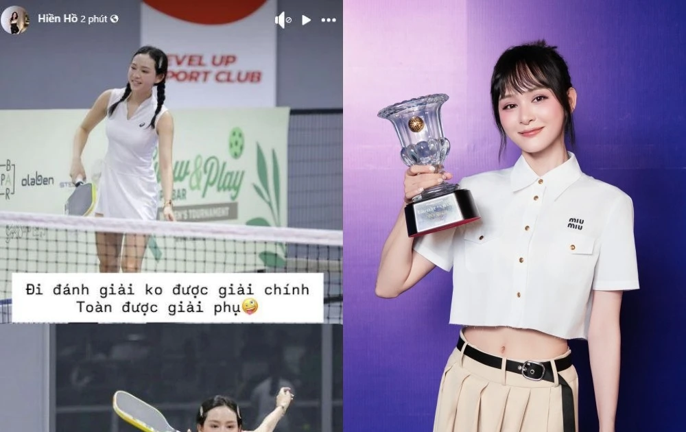 View - Ca sĩ Hiền Hồ trải lòng về việc chỉ thi đấu “toàn giải phụ” ở môn pickleball | Báo Tri thức và Cuộc sống - TIN TỨC PHỔ BIẾN KIẾN THỨC 24H