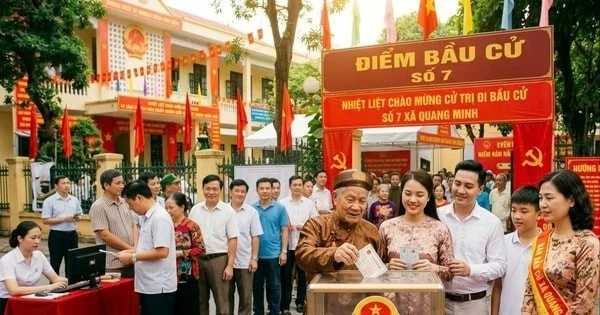 Gallery - Ứng dụng công nghệ số vào việc tuyên truyền bầu cử tại xã Quang Minh | Báo Tri thức và Cuộc sống - TIN TỨC PHỔ BIẾN KIẾN THỨC 24H