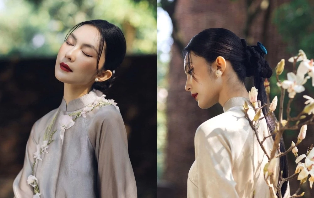 View - Mỗi lần diện áo dài, Helly Tống 'gây thương nhớ' | Báo Tri thức và Cuộc sống - TIN TỨC PHỔ BIẾN KIẾN THỨC 24H