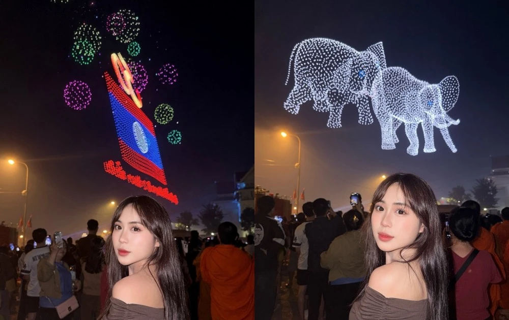 View - “Cô gái Lào yêu Việt Nam” khoe nhan tại Lễ kỷ niệm 50 năm Quốc khánh nước Lào | Báo Tri thức và Cuộc sống - TIN TỨC PHỔ BIẾN KIẾN THỨC 24H