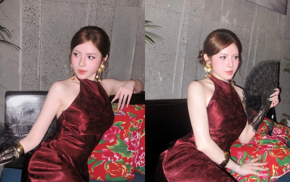 View - "Nữ tiếp viên hàng không vạn người mê" diện sườn xám đẹp miễn chê | Báo Tri thức và Cuộc sống - TIN TỨC PHỔ BIẾN KIẾN THỨC 24H