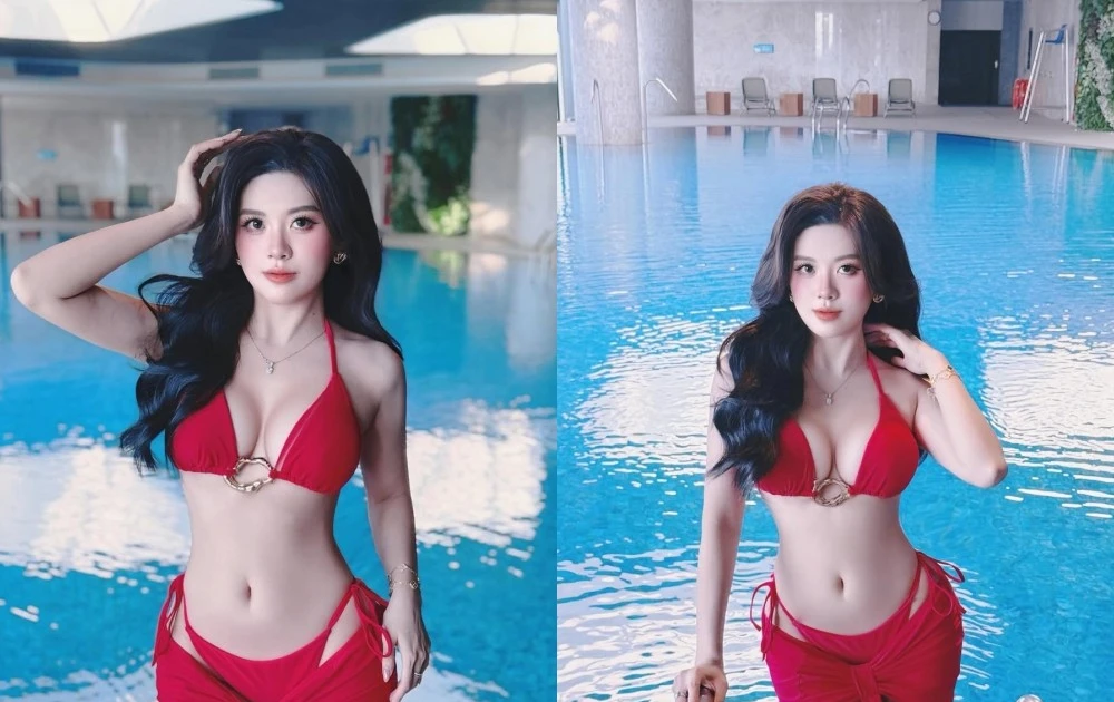 View - Gái xinh Bạch Huyền Trang diện bikini đỏ khoe body mĩ miều | Báo Tri thức và Cuộc sống - TIN TỨC PHỔ BIẾN KIẾN THỨC 24H
